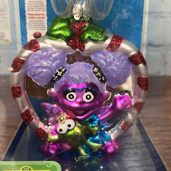 Sesame Street Abby Cadabby Glass Ornament by Kurt S. Adler New - Picture 2 of 5